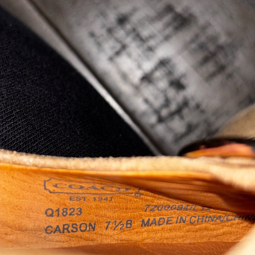 COACH Carson Ballet Flat SZ 7.5​ - Picture 5 of 5